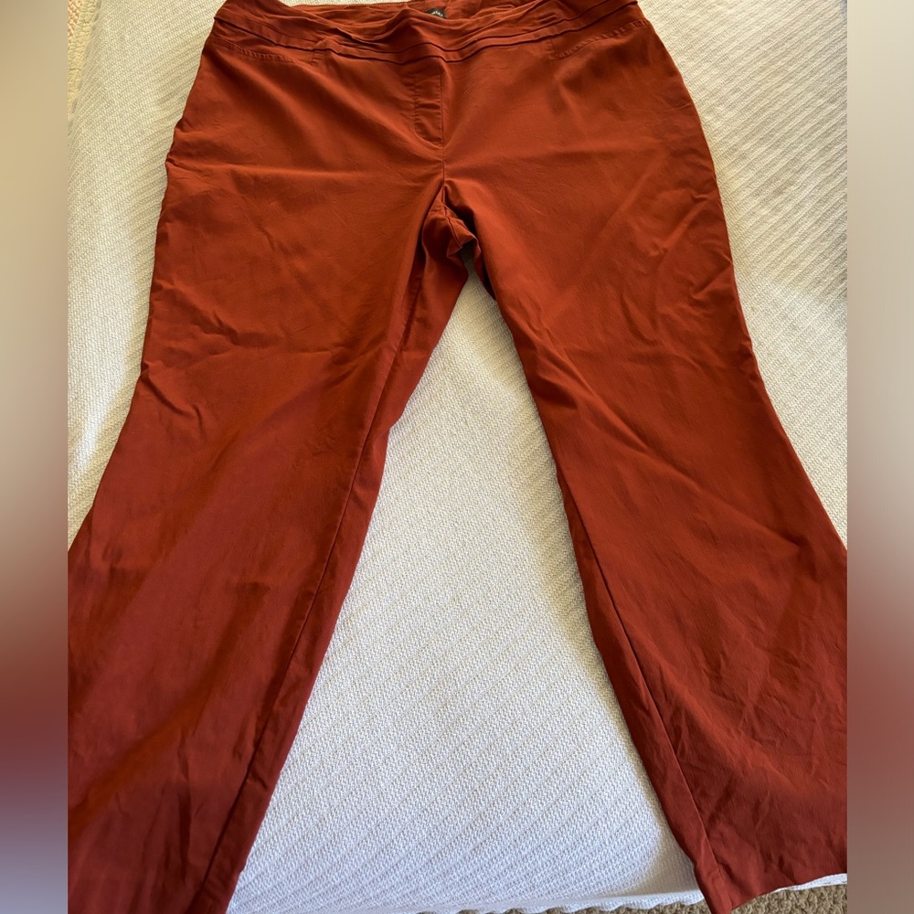 Cynthia Rowley pull on dress pants size 18W